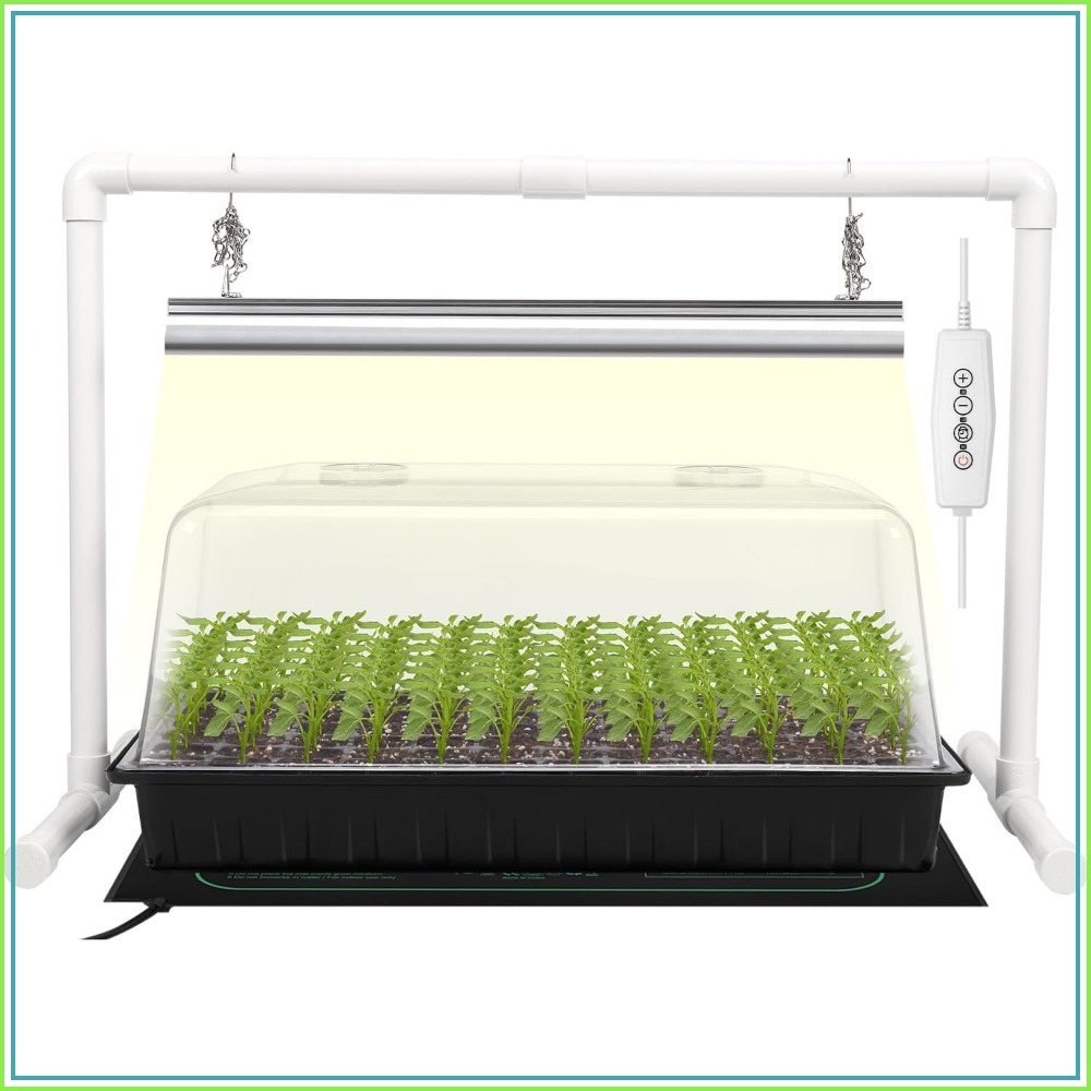 Seed Starter Trays - Seed Starter Kit with Grow Light