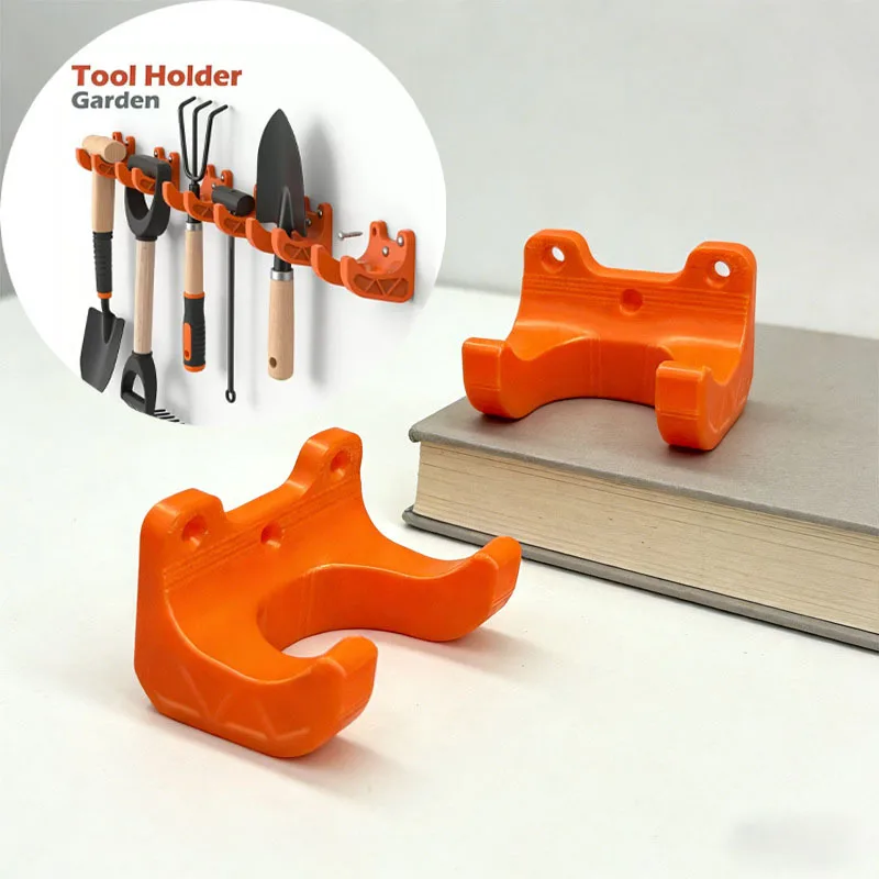 Gardening Tools Rack - 6Pcs Heavy Duty Wall Mount Garden