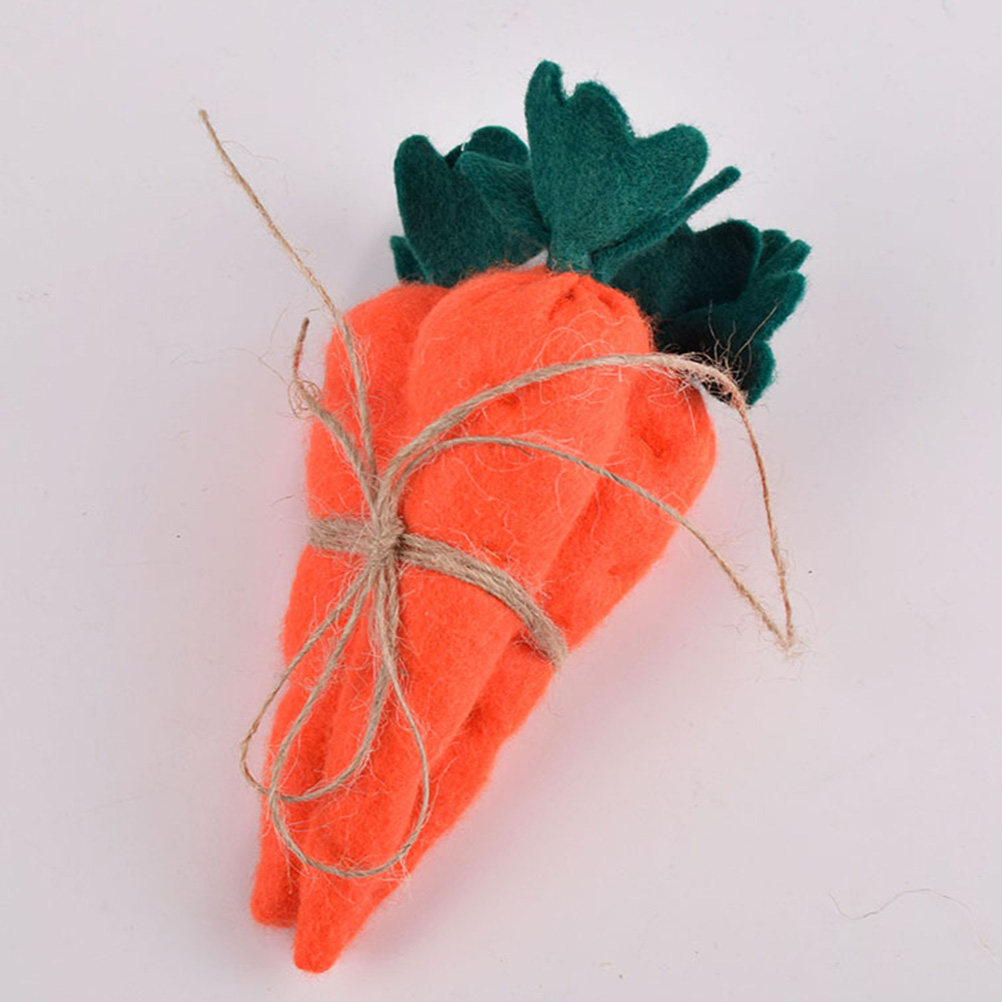 Gardening Tools Photo - 3Pcs Easter Carrot Decor Simulation Carrot