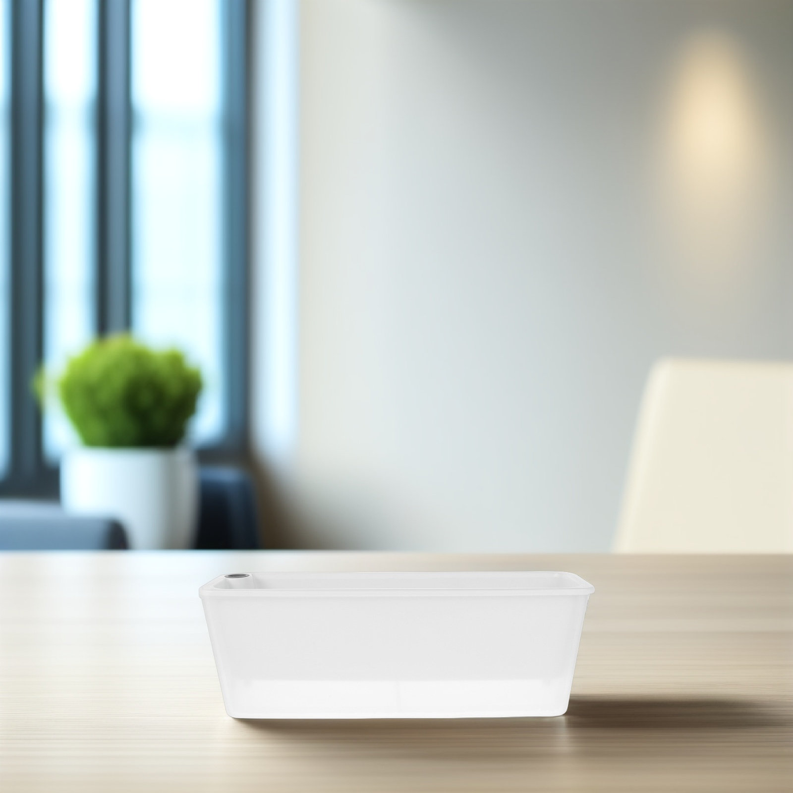 Self-Watering Planter - Rectangular Windowsill Planter Box Self Watering