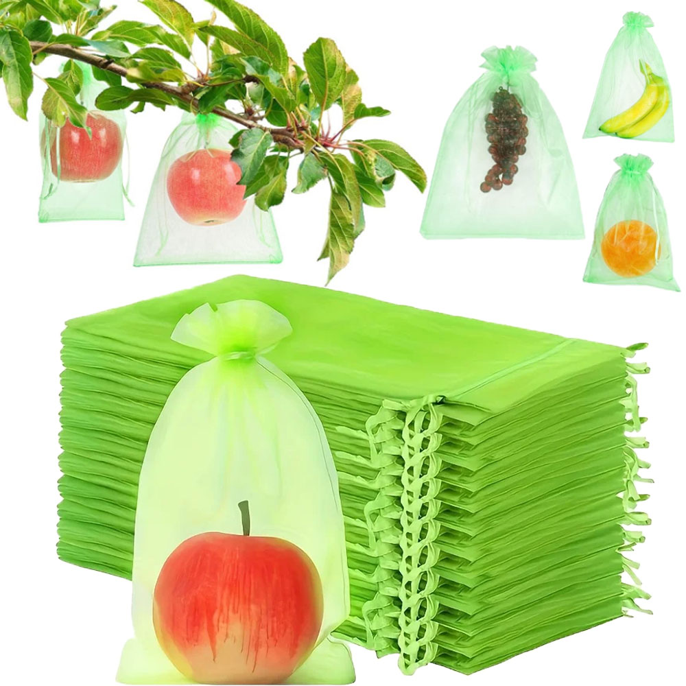 100Pcs Green Protective Bag wi - огляд і ціна Grow Bags