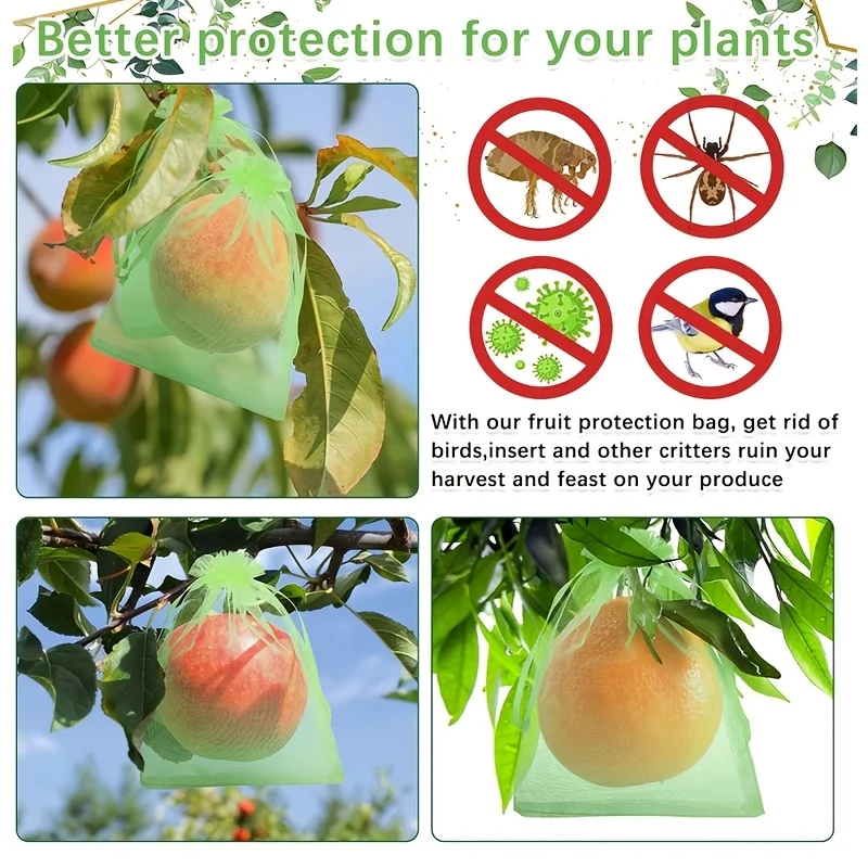100Pcs Green Protective Bag wi - огляд і ціна Grow Bags