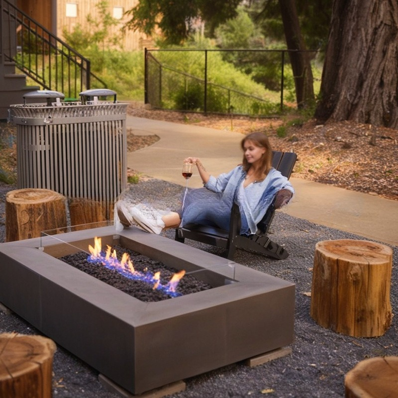 Outdoor Fireplace Real Fire Ga - огляд і ціна Gardening Hand Tools B&Q