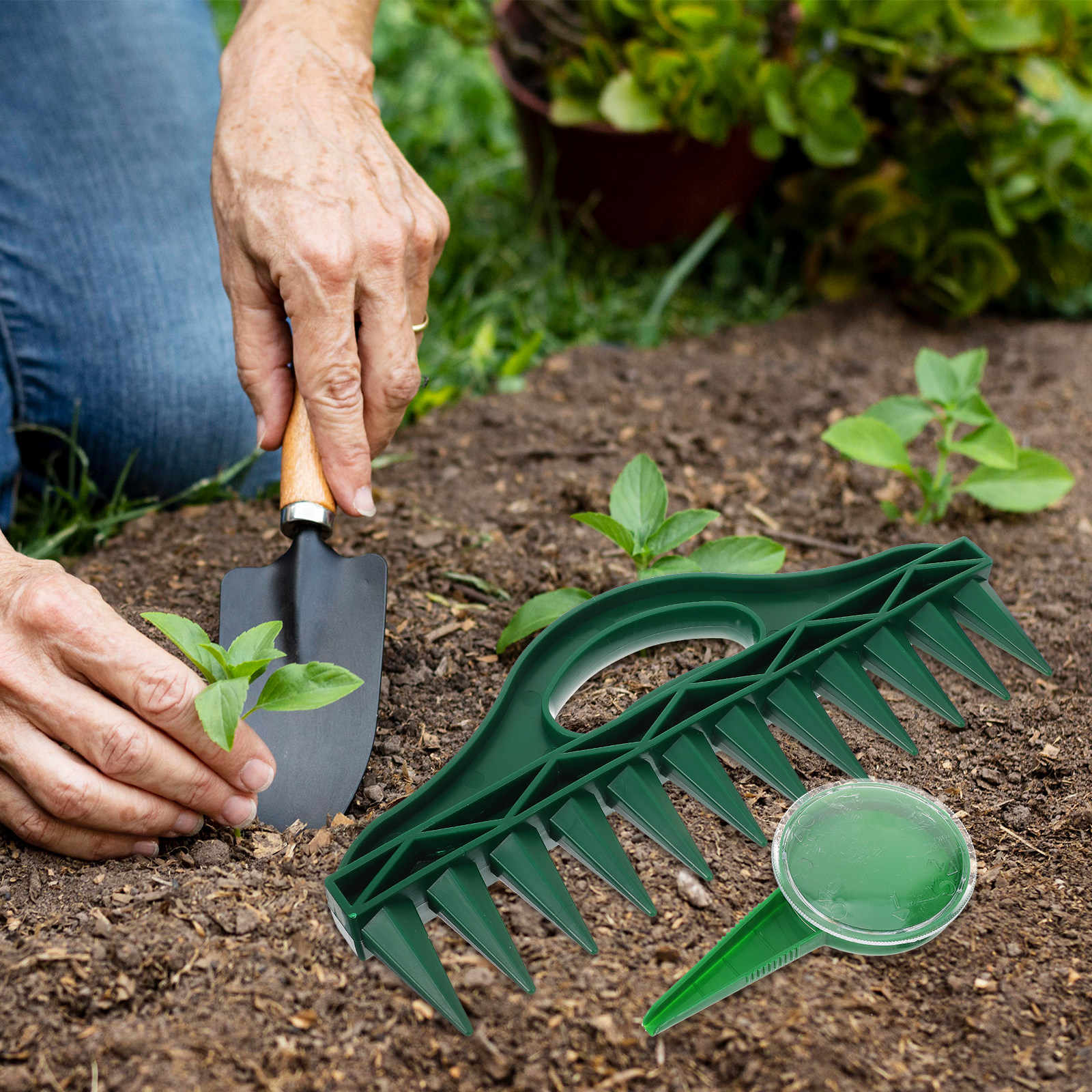 Flower Planter Tool Gardening  - огляд і ціна Gardening Tools Green