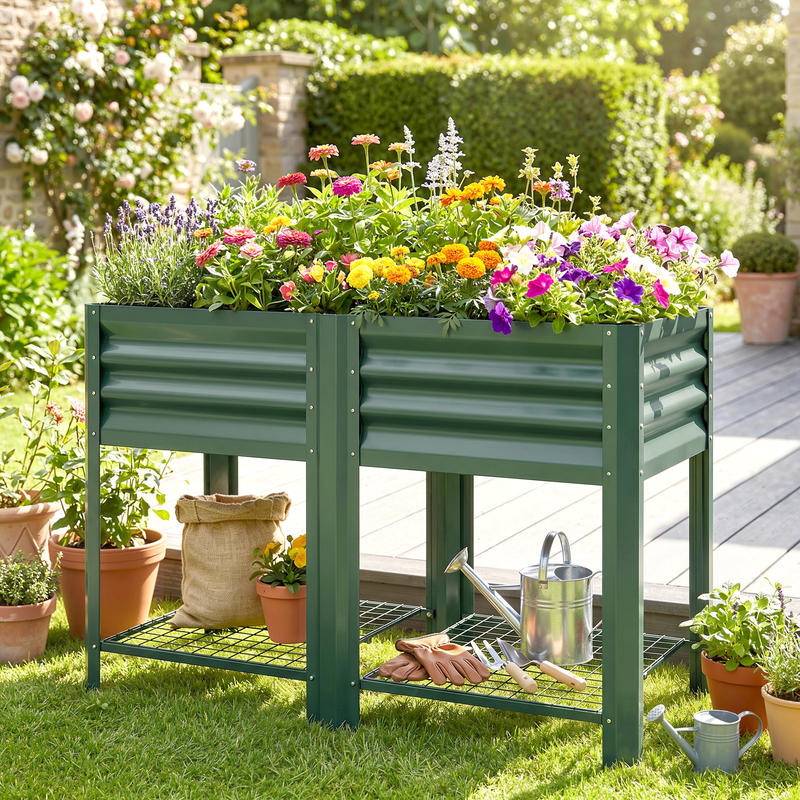 Outsunny Raised Garden Bed Gal - огляд і ціна Raised Bed Planter Box