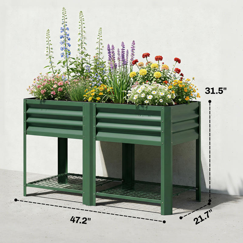 Outsunny Raised Garden Bed Gal - огляд і ціна Raised Bed Planter Box