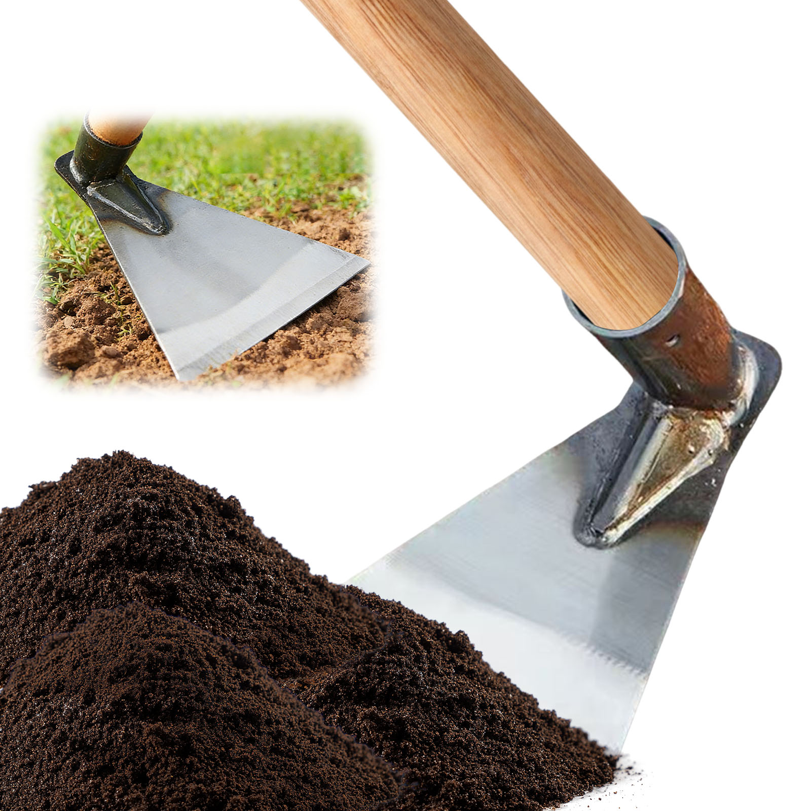 Draw Hoe Garden Tool Heavy Dut - огляд і ціна Gardening Tools Drawing