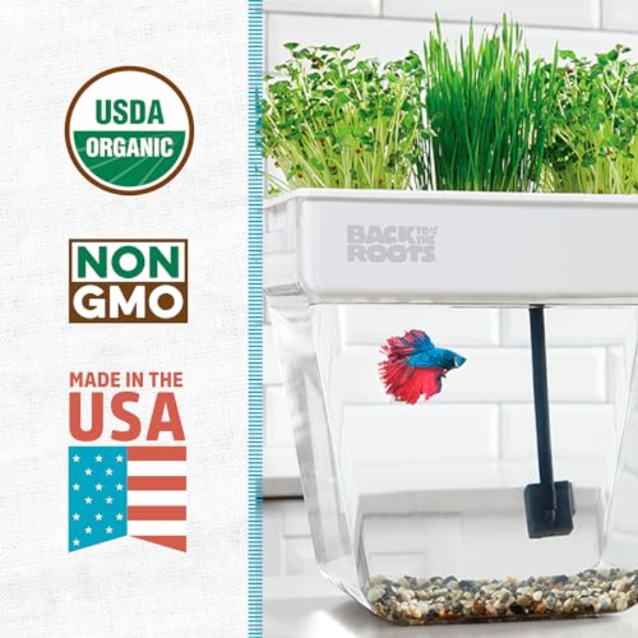 Indoor aquaponic garden: 3-gal - огляд і ціна Self-Watering Planter