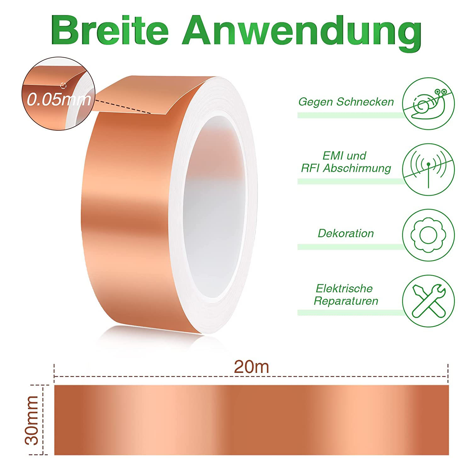 KEKA Snail Protection, Copper  - огляд і ціна Gardening Hand Tools B&Q