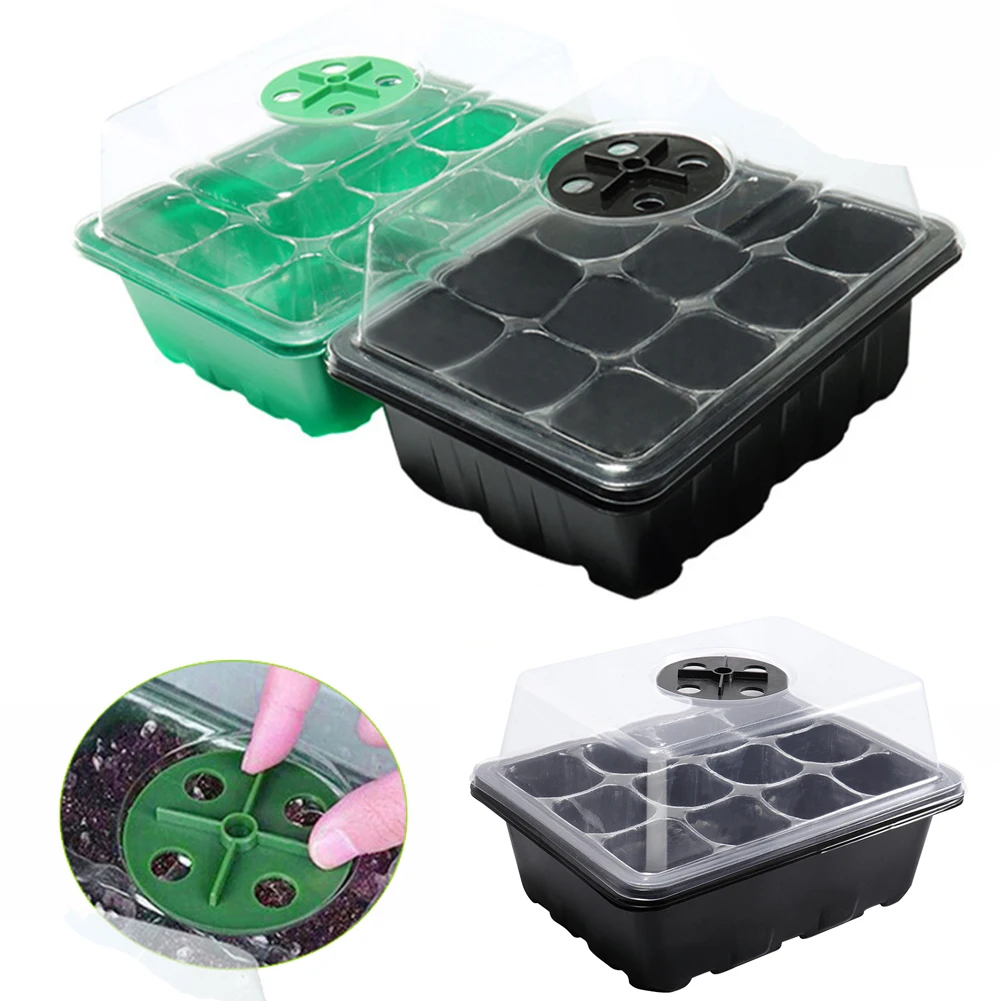 12 Holes Seed Starter Tray wit - огляд і ціна Seed Starter Trays