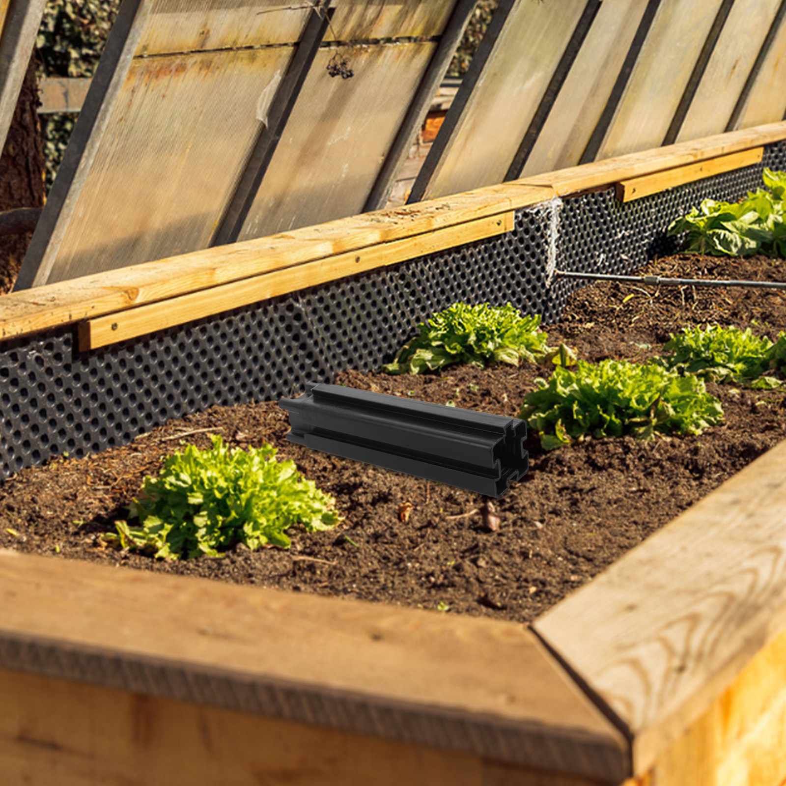 4Pcs Plastic Raised Planter Le - огляд і ціна Raised Bed Planter Box
