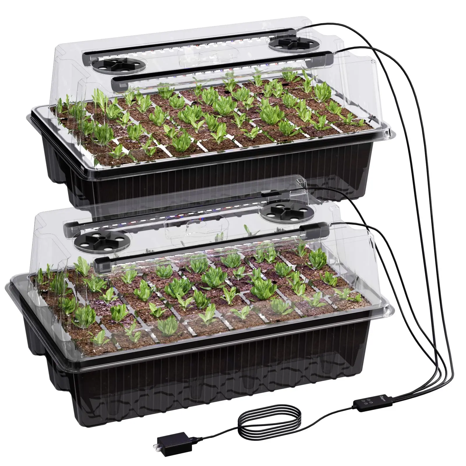 80-Cell Self-Watering Seed Sta - огляд і ціна Seed Starter Trays