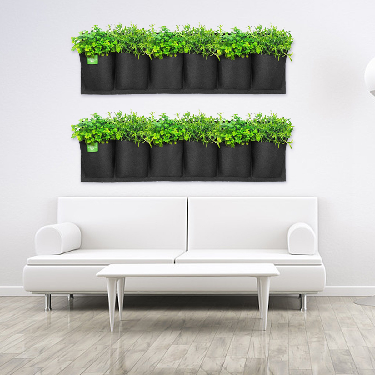 6 Pocket Wall Hanging Plant Ba - огляд і ціна Grow Bags
