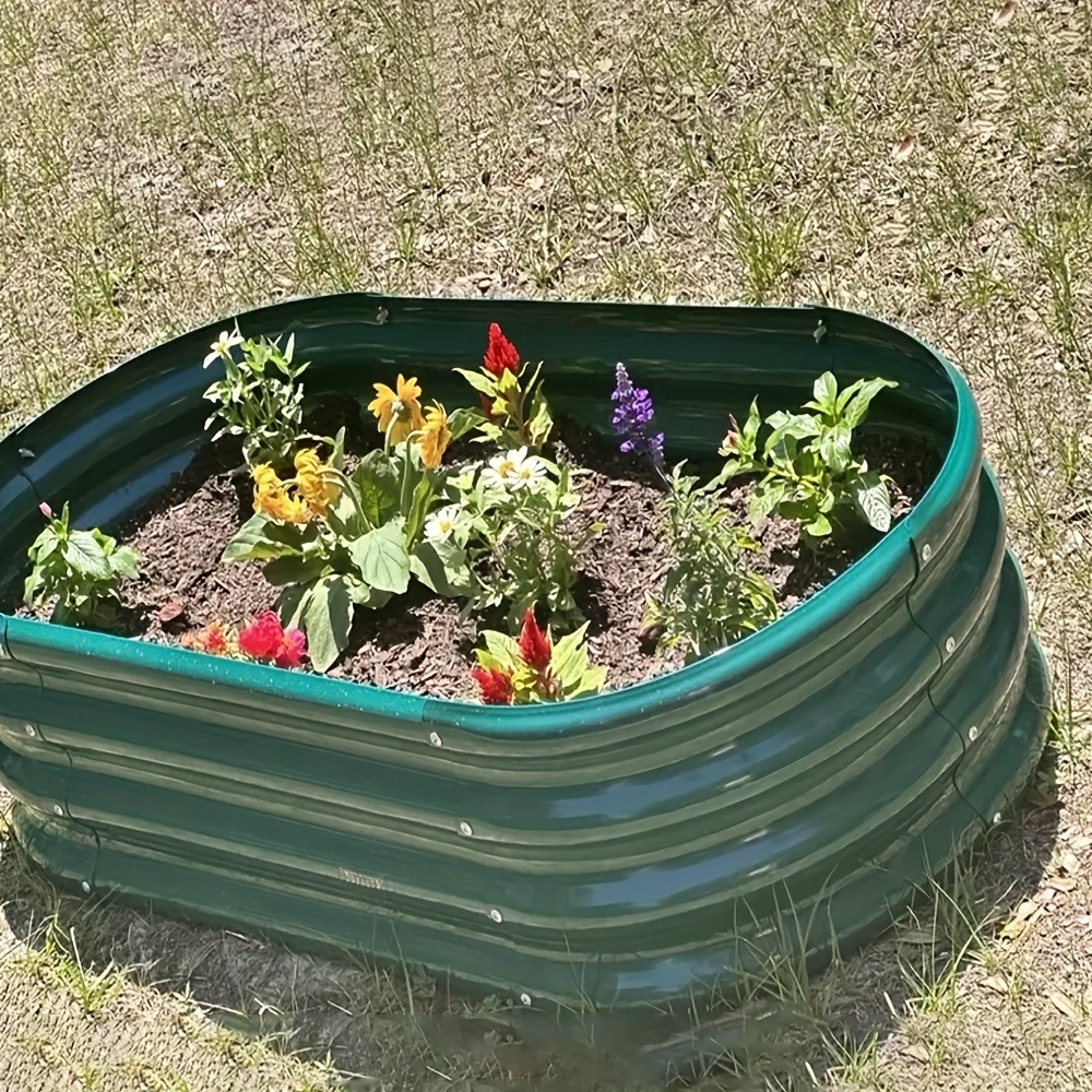 4x2x1FT Galvanized Raised Gard - огляд і ціна Raised Bed Planter Box