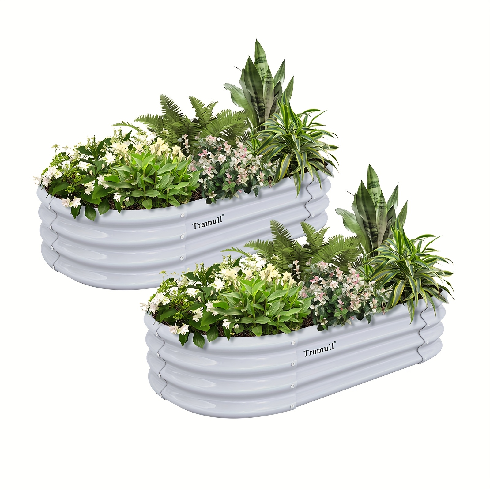 4x2x1FT Galvanized Raised Gard - огляд і ціна Raised Bed Planter Box