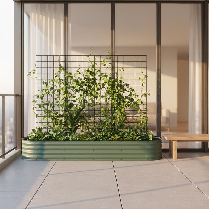 Raised Garden Bed Modular Stee - огляд і ціна Raised Bed Planter Box