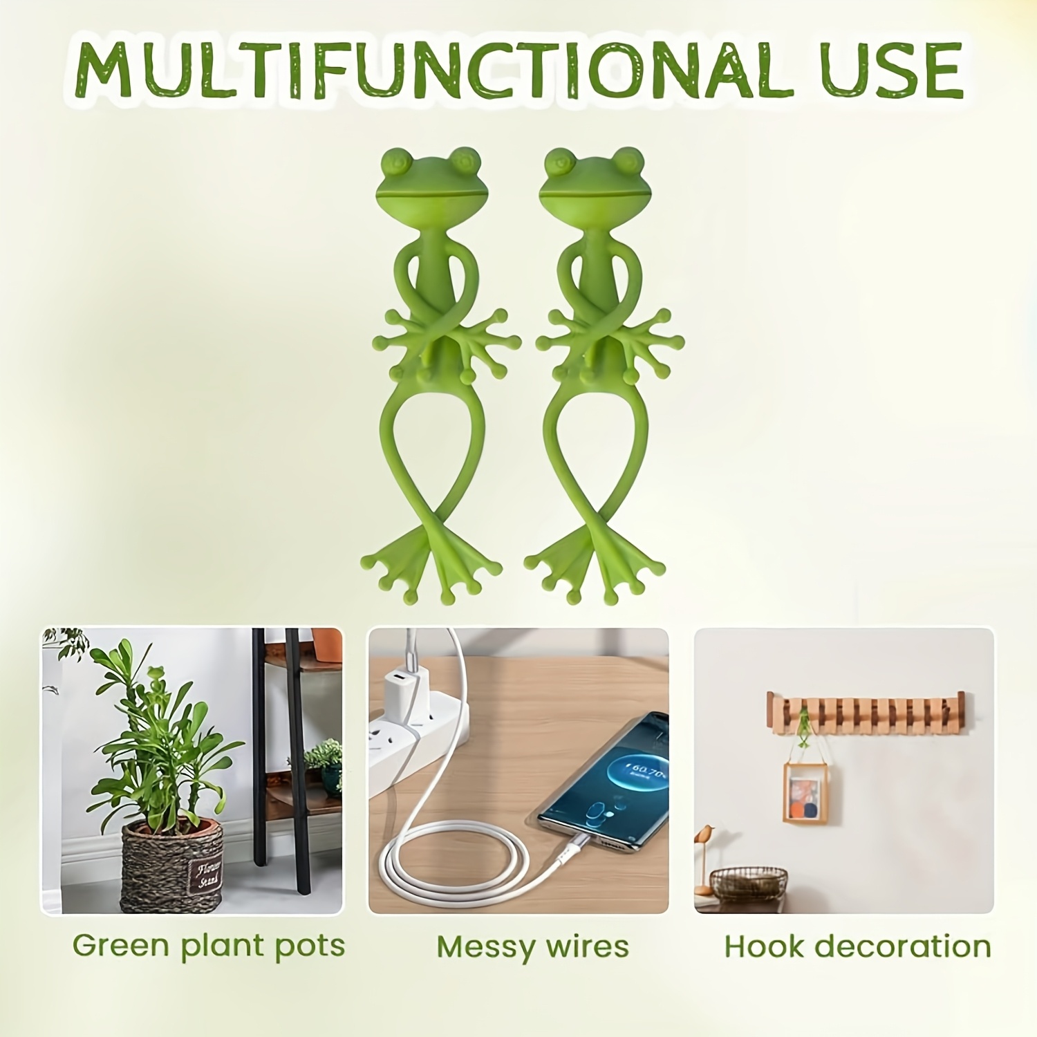 Creative Green Frog Plant Fixi - огляд і ціна Gardening Tools Green