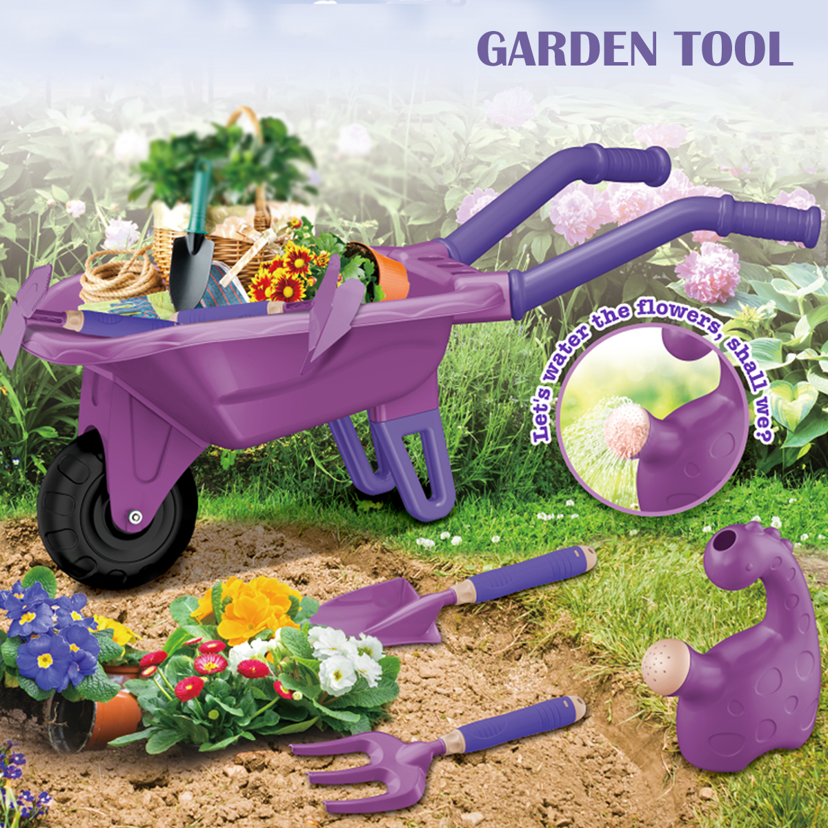 Gardening Tool Set Toys for ki - огляд і ціна Gardening Tools Gifts