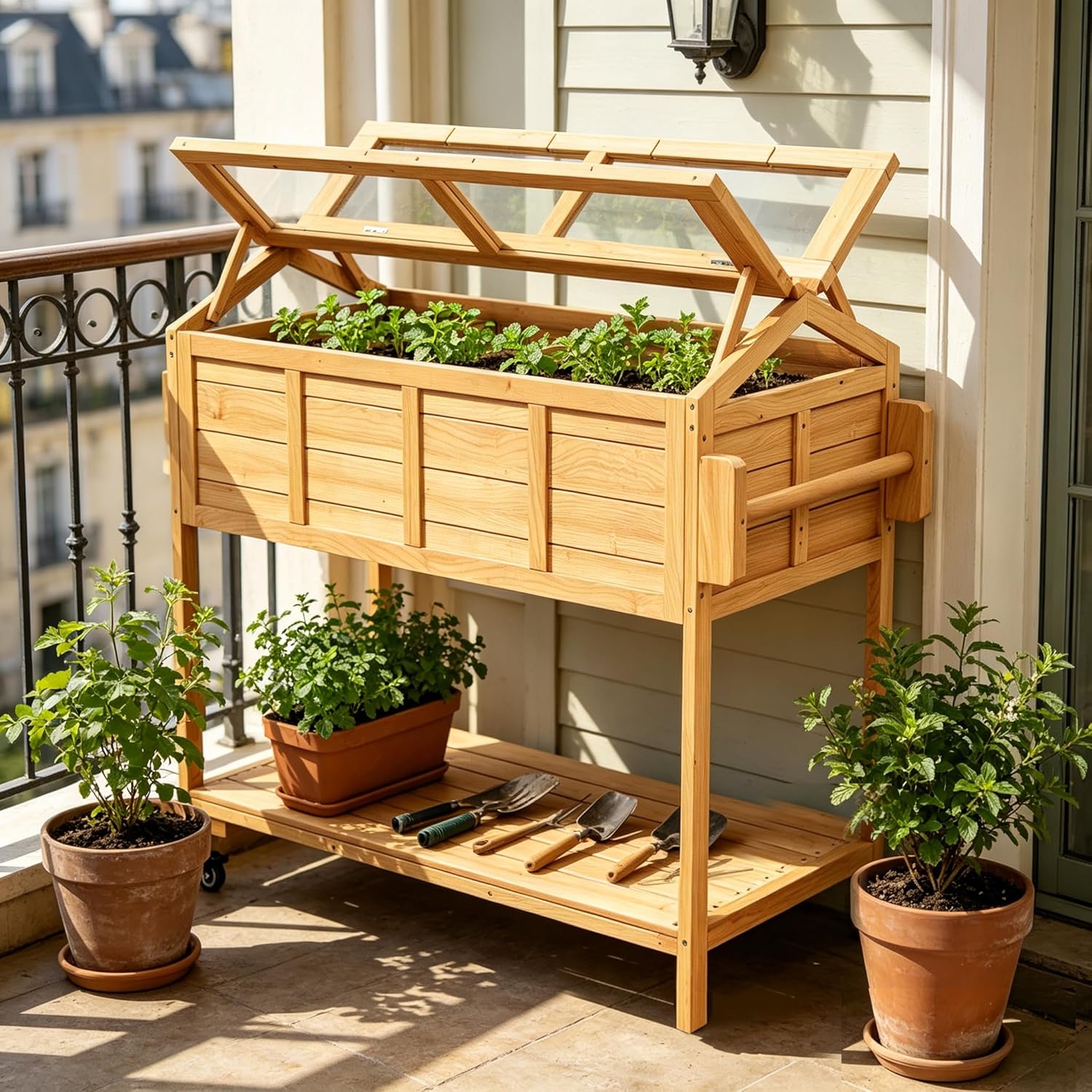 Elevated Raised Garden Bed on  - огляд і ціна Seed Starter Trays