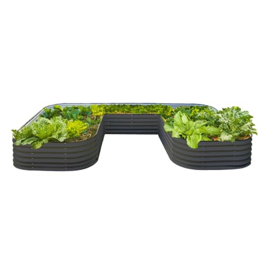 17 Tall U-Shape Raised Garden  - огляд і ціна Raised Bed Planter Box
