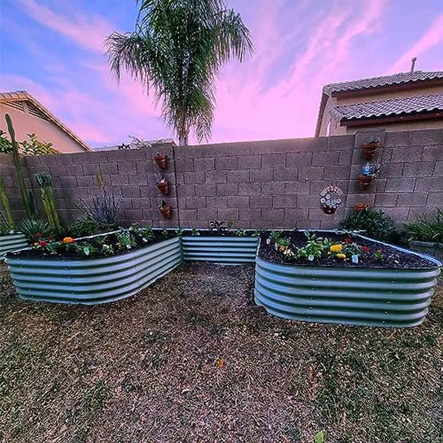 17 Tall U-Shape Raised Garden  - огляд і ціна Raised Bed Planter Box