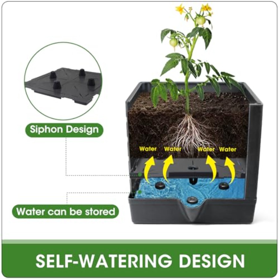 Outdoor tomato planter boxes w - огляд і ціна Self-Watering Planter