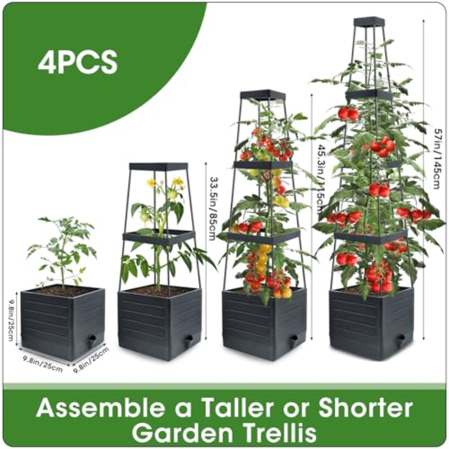 Outdoor tomato planter boxes w - огляд і ціна Self-Watering Planter