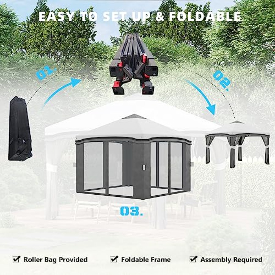 Outdoor garden patio pop up ca - огляд і ціна Grow Bags