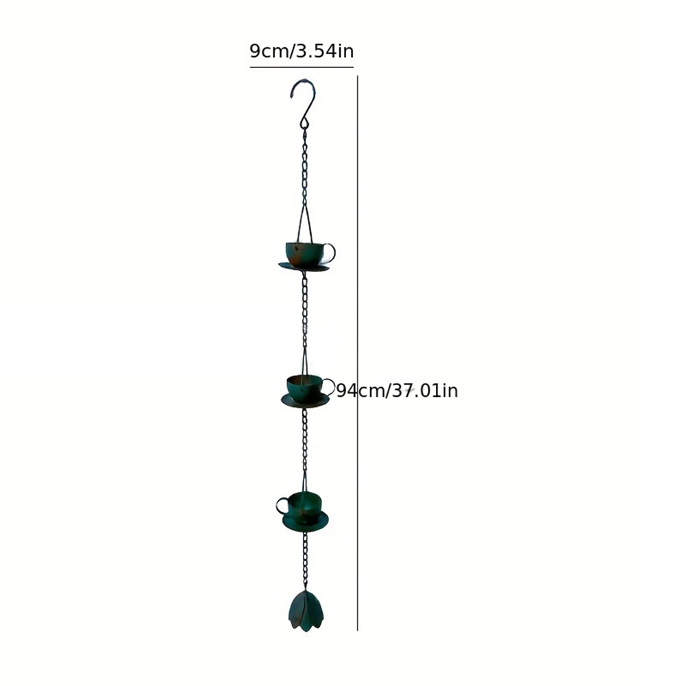 Teacup Rain Chain Decorative V - огляд і ціна Gardening Tools Vintage