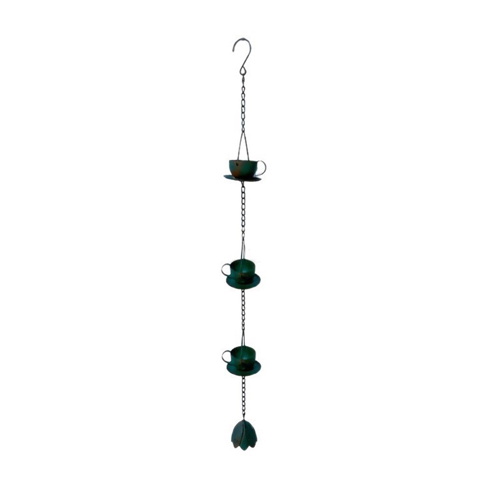 Teacup Rain Chain Decorative V - огляд і ціна Gardening Tools Vintage