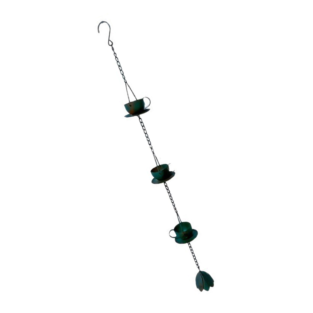Teacup Rain Chain Decorative V - огляд і ціна Gardening Tools Vintage