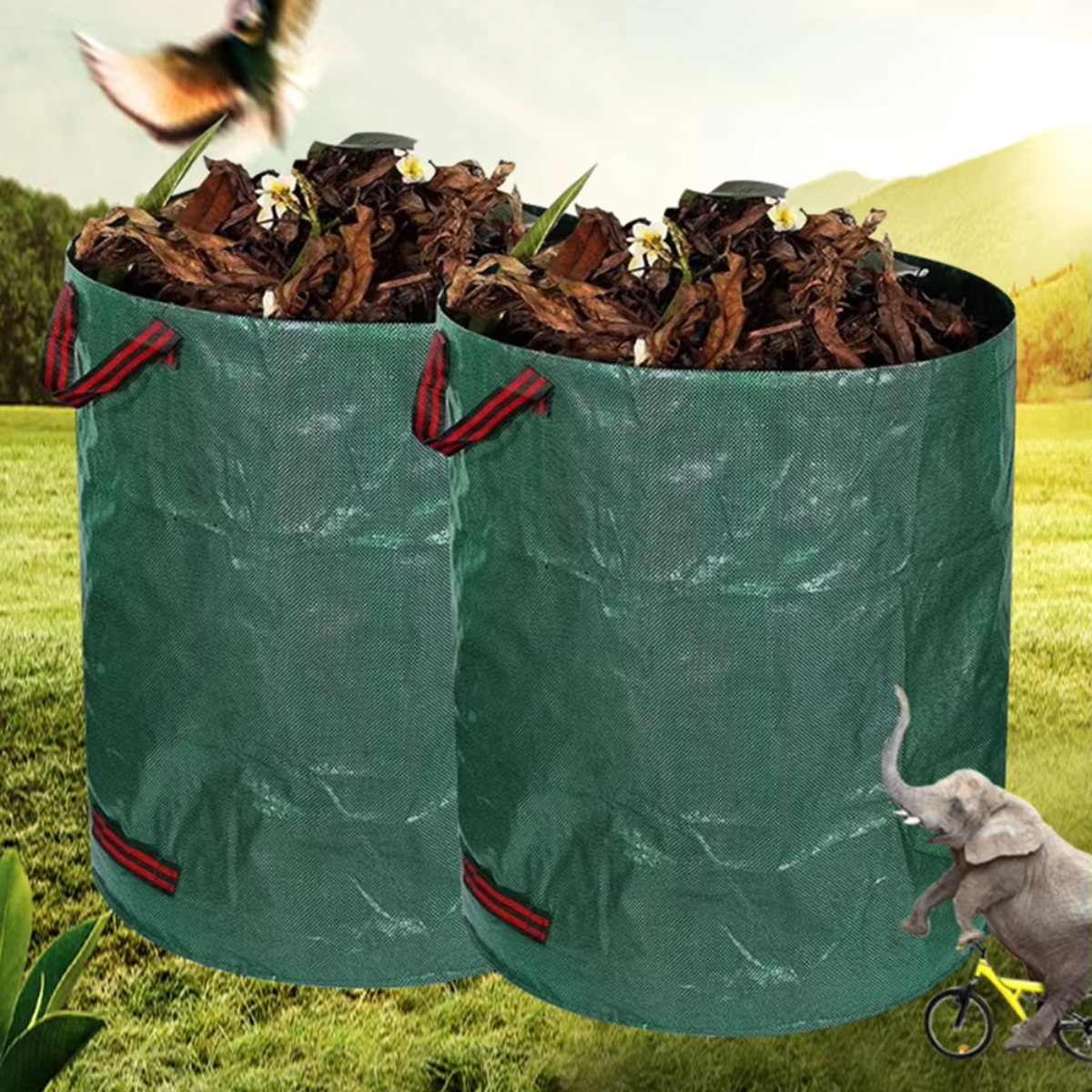 Garden Waste Bag 500L Large Ca - огляд і ціна Grow Bags