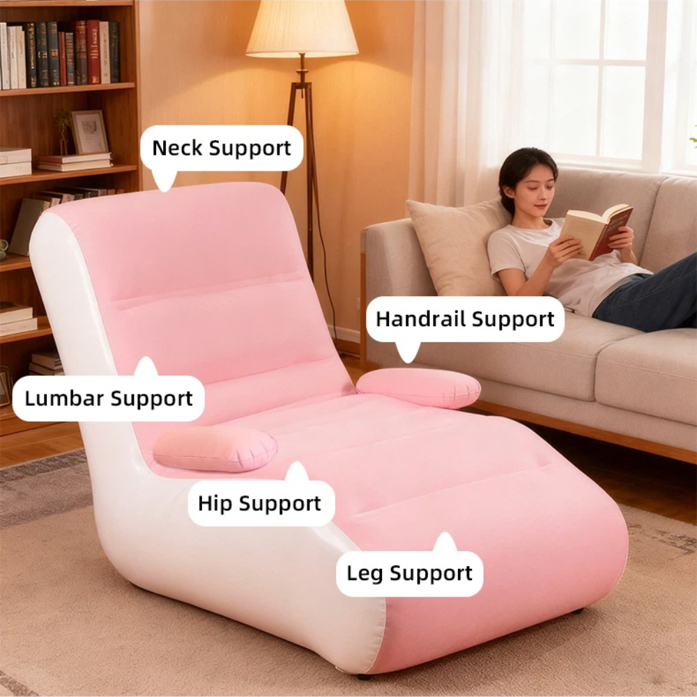 Inflatable Lounger Sofa with S - огляд і ціна Grow Bags