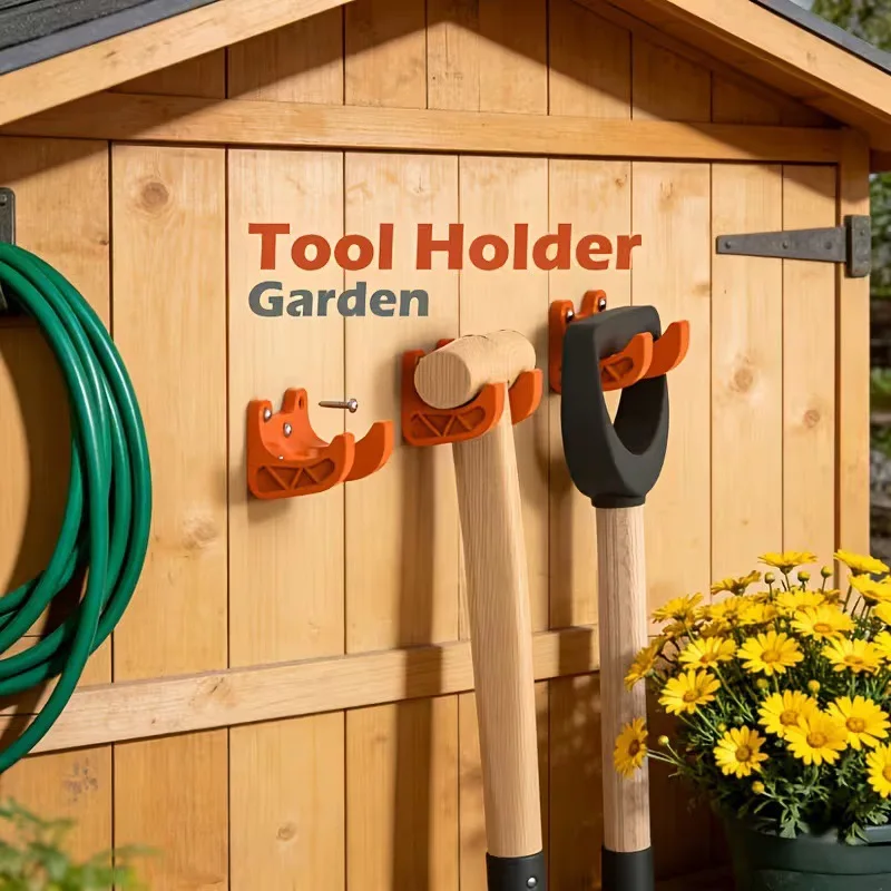 6Pcs Heavy Duty Wall Mount Gar - огляд і ціна Gardening Tools Rack