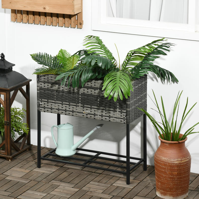 Raised Garden Bed, Elevated Pl - огляд і ціна Raised Bed Planter Box