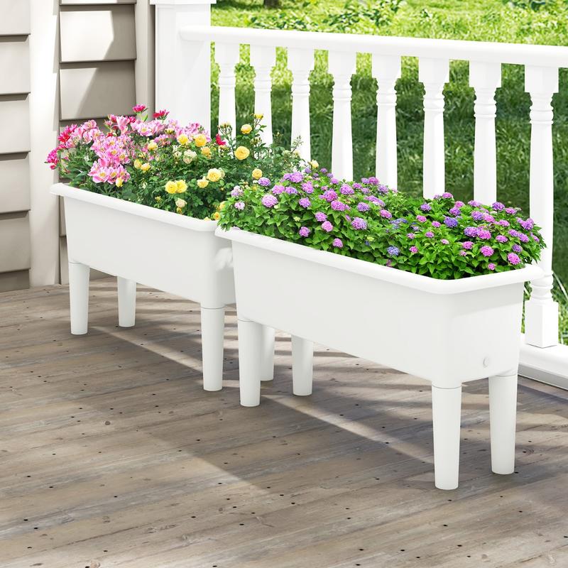2 PCS Raised Garden Beds Self- - огляд і ціна Self-Watering Planter