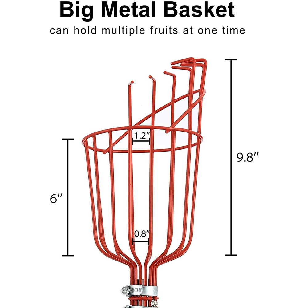 260cm Fruit Picker, Adjustable - огляд і ціна Gardening Tools Rack