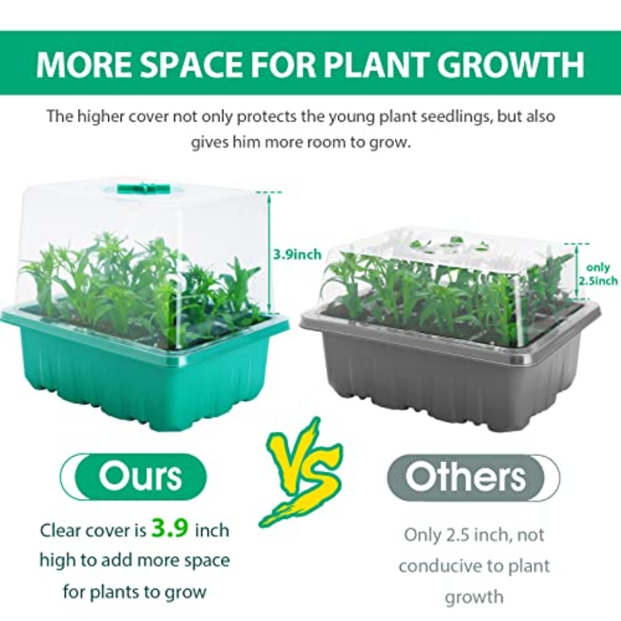 Seed Starter Tray with Light,  - огляд і ціна Seed Starter Trays